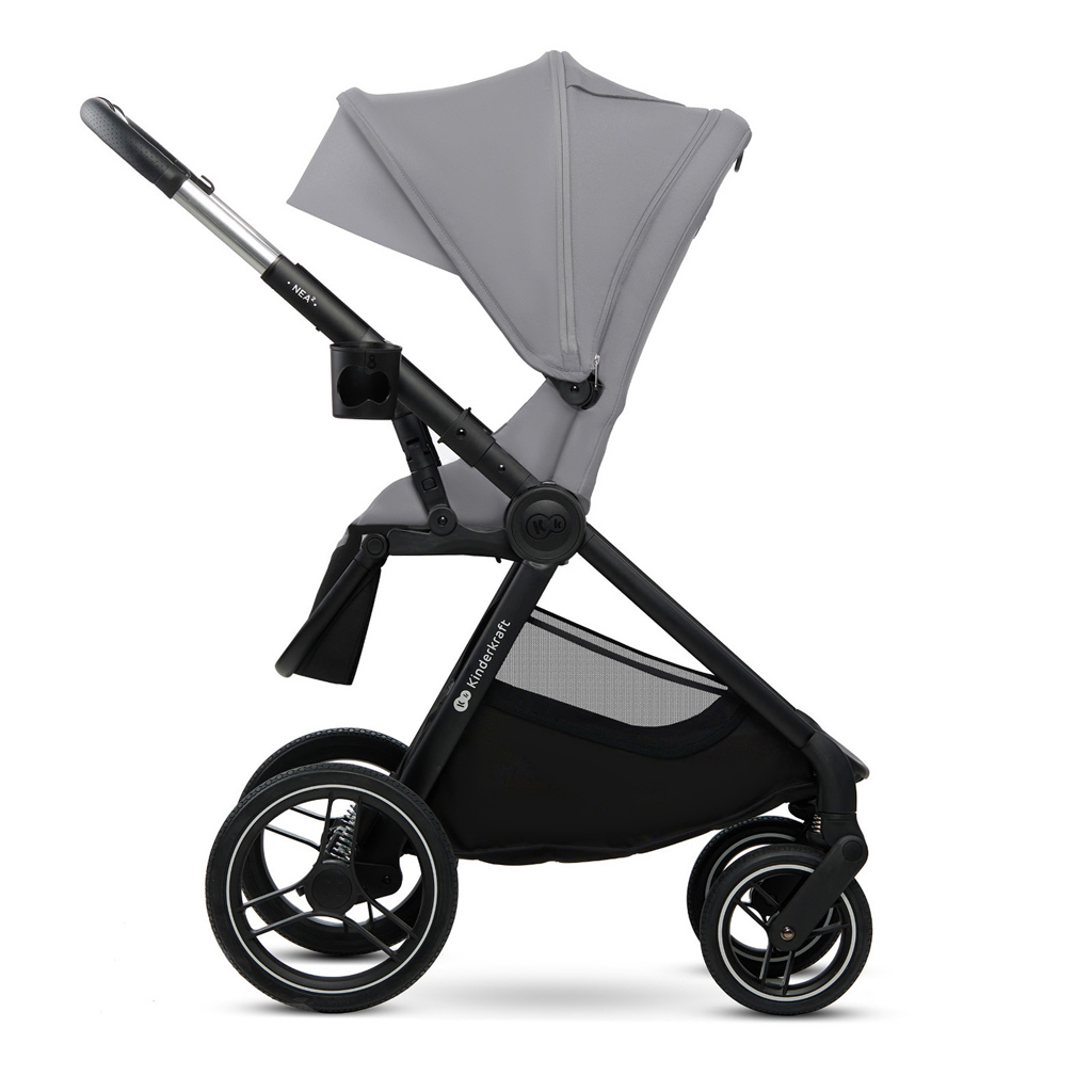 KINDERKRAFT Kočík kombinovaný Nea 2 2v1 Platinum Grey